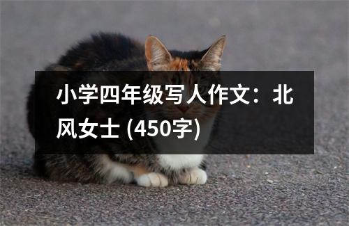 小學(xué)四年級(jí)寫人作文：北風(fēng)女士 (450字)