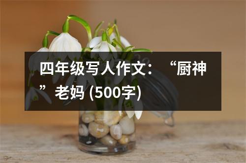 四年級(jí)寫人作文：“廚神”老媽 (500字)