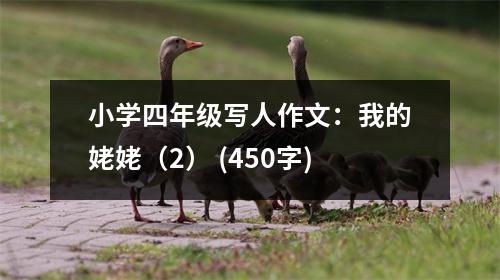 小學(xué)四年級(jí)寫(xiě)人作文：我的姥姥（2） (450字)