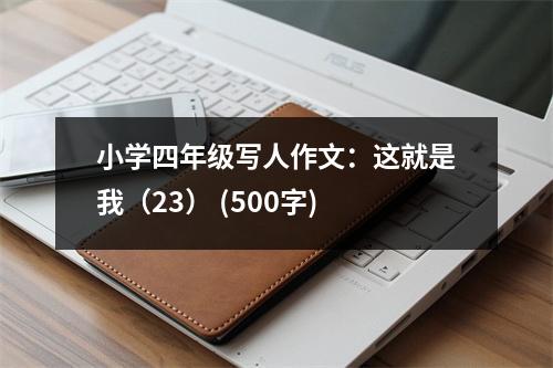 小學(xué)四年級(jí)寫人作文：這就是我（23） (500字)