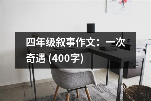 四年級敘事作文：一次奇遇 (400字)
