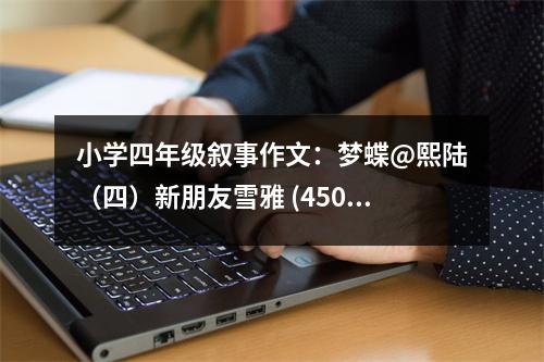 小學(xué)四年級(jí)敘事作文：夢(mèng)蝶@熙陸（四）新朋友雪雅 (450字)