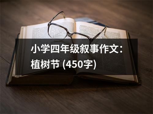 小學(xué)四年級(jí)敘事作文：植樹(shù)節(jié) (450字)