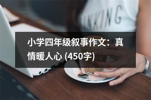 小學四年級敘事作文：真情暖人心 (450字)