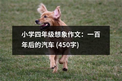 小學(xué)四年級(jí)想象作文：一百年后的汽車 (450字)