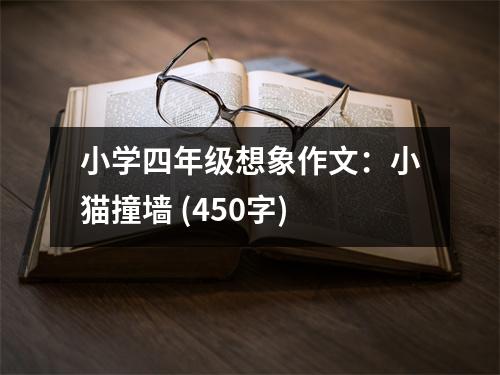 小學(xué)四年級(jí)想象作文：小貓撞墻 (450字)