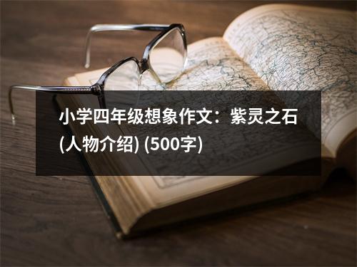 小學四年級想象作文：紫靈之石(人物介紹) (500字)