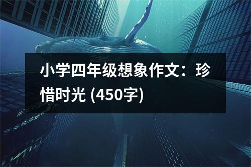 小學四年級想象作文：珍惜時光 (450字)