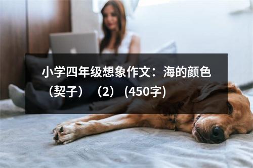 小學四年級想象作文：海的顏色（契子）（2） (450字)