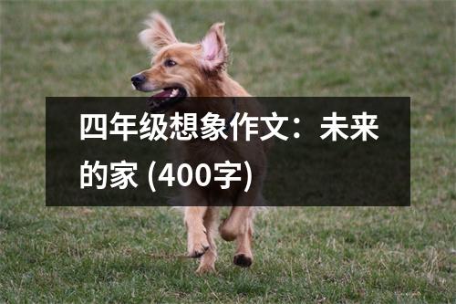 四年級想象作文：未來的家 (400字)