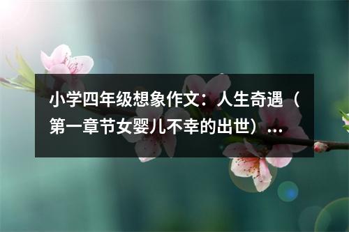 小學四年級想象作文：人生奇遇（第一章節(jié)女嬰兒不幸的出世） (500字)