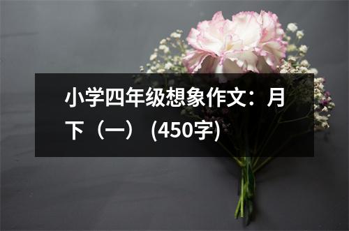 小學(xué)四年級想象作文：月下（一） (450字)