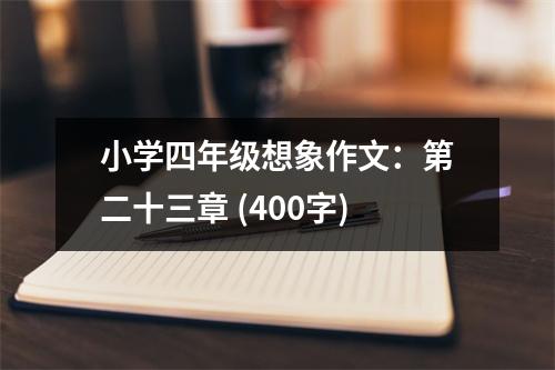 小學(xué)四年級(jí)想象作文：第二十三章 (400字)