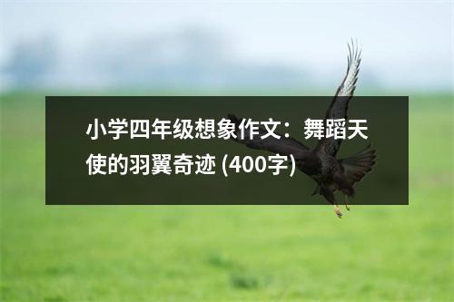 小學(xué)四年級(jí)想象作文：舞蹈天使的羽翼奇跡 (400字)