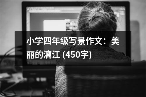 小學(xué)四年級寫景作文：美麗的漓江 (450字)