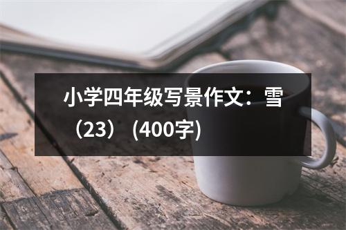 小學(xué)四年級寫景作文：雪（23） (400字)