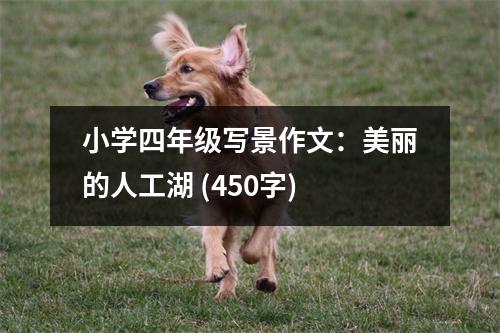 小學(xué)四年級寫景作文：美麗的人工湖 (450字)