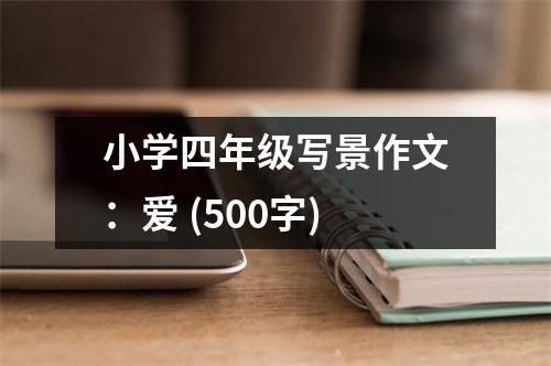 小學(xué)四年級寫景作文：愛 (500字)