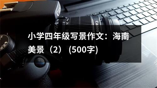 小學(xué)四年級寫景作文：海南美景（2） (500字)