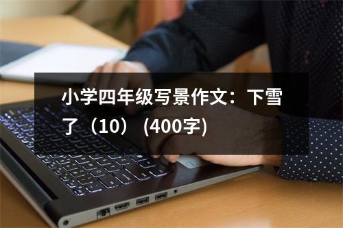小學(xué)四年級(jí)寫(xiě)景作文：下雪了（10） (400字)