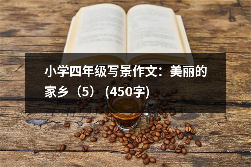 小學(xué)四年級寫景作文：美麗的家鄉(xiāng)（5） (450字)