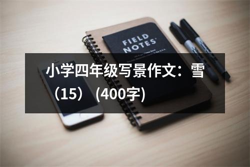 小學(xué)四年級(jí)寫(xiě)景作文：雪（15） (400字)
