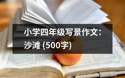 小學(xué)四年級寫景作文：沙灘 (500字)