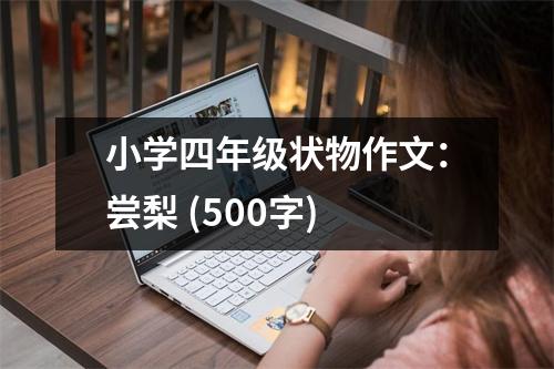 小學四年級狀物作文：嘗梨 (500字)