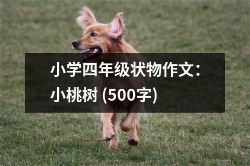 小學(xué)四年級狀物作文：小桃樹 (500字)