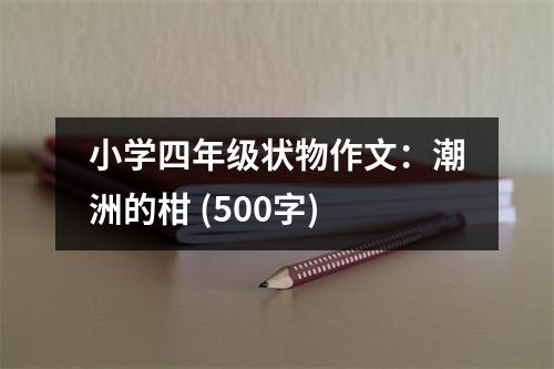 小學(xué)四年級(jí)狀物作文：潮洲的柑 (500字)
