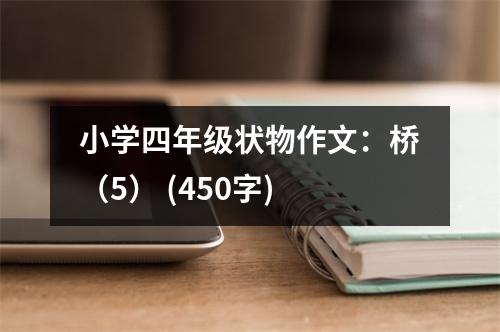 小學(xué)四年級狀物作文：橋（5） (450字)