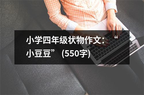 小學(xué)四年級狀物作文：“小豆豆” (550字)