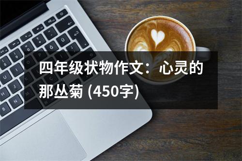 四年級狀物作文：心靈的那叢菊 (450字)