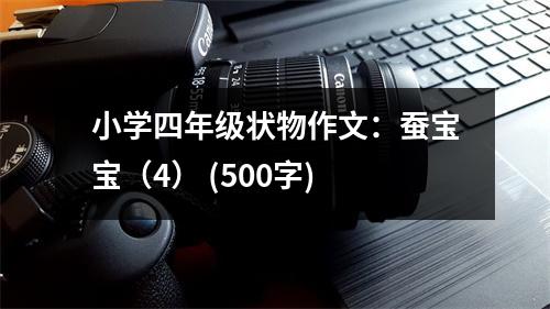 小學(xué)四年級(jí)狀物作文：蠶寶寶（4） (500字)