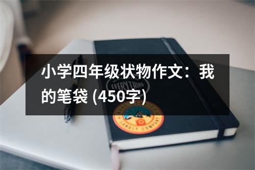 小學(xué)四年級(jí)狀物作文：我的筆袋 (450字)