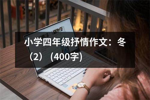 小學(xué)四年級(jí)抒情作文：冬（2） (400字)