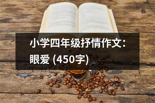 小學(xué)四年級(jí)抒情作文：眼愛(ài) (450字)