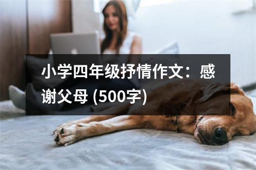 小學四年級抒情作文：感謝父母 (500字)