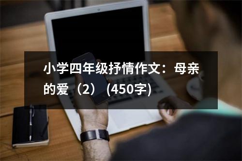 小學(xué)四年級(jí)抒情作文：母親的愛(ài)（2） (450字)