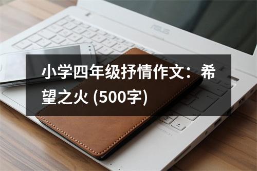 小學(xué)四年級抒情作文：希望之火 (500字)
