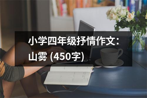 小學四年級抒情作文：山霧 (450字)