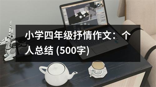 小學(xué)四年級抒情作文：個人總結(jié) (500字)