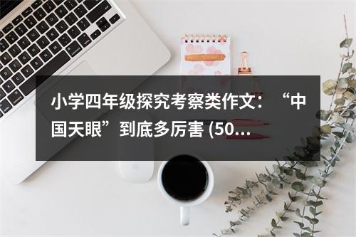 小學(xué)四年級(jí)探究考察類作文：“中國天眼”到底多厲害 (500字)