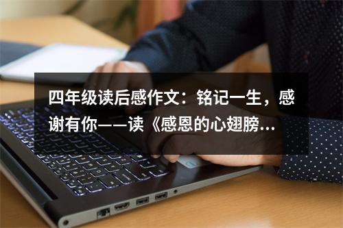 四年級(jí)讀后感作文：銘記一生，感謝有你——讀《感恩的心翅膀下的風(fēng)》有感 (450字)