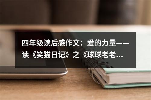 四年級讀后感作文：愛的力量——讀《笑貓日記》之《球球老老鼠》有感 (450字)