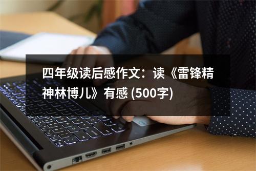 四年級(jí)讀后感作文：讀《雷鋒精神林博兒》有感 (500字)