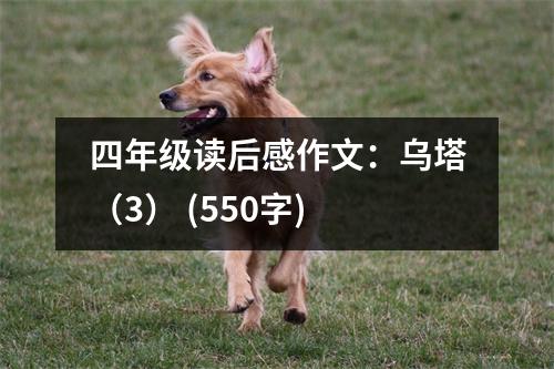四年級(jí)讀后感作文：烏塔（3） (550字)