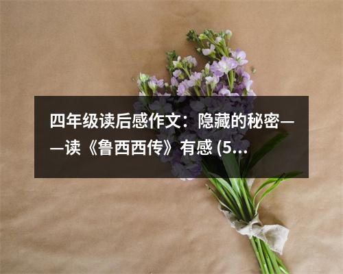 四年級(jí)讀后感作文：隱藏的秘密——讀《魯西西傳》有感 (500字)