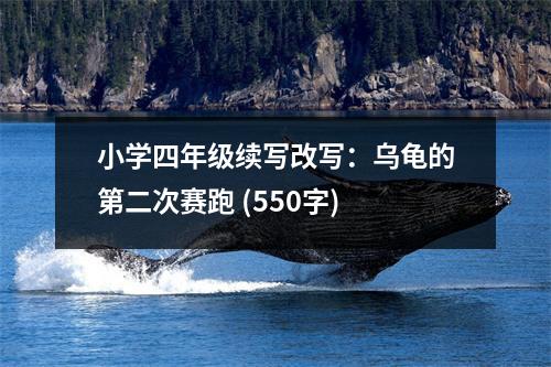 小學(xué)四年級(jí)續(xù)寫改寫：烏龜?shù)牡诙钨惻?(550字)