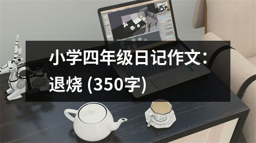 小學(xué)四年級(jí)日記作文：退燒 (350字)